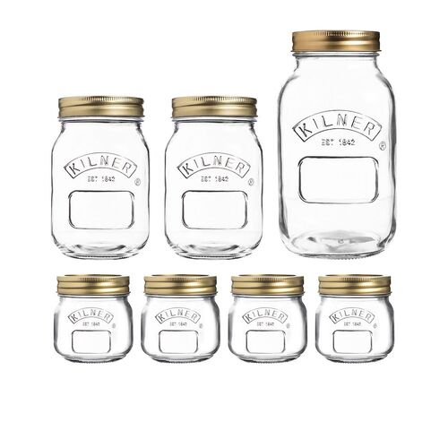 Kilner Preserve Jar Set 7 Piece