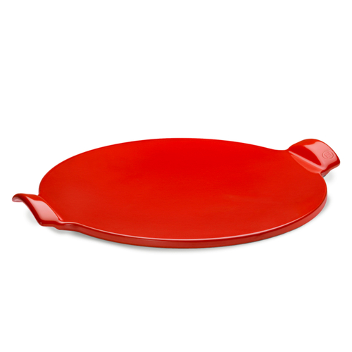 Emile Henry Smooth Pizza Stone 37cm | Burgundy