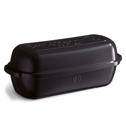 Emile Henry Bread Loaf Baker Large | Charcoal
