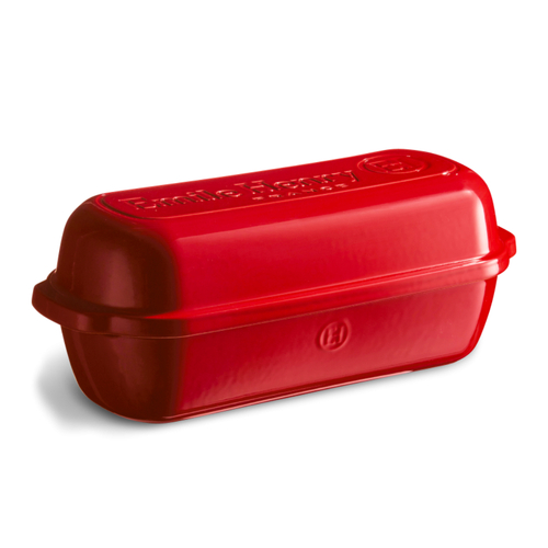 Emile Henry Bread Loaf Baker Large | Burgundy