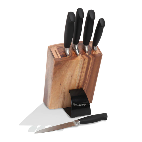 Stanley Rogers 6pc Quick Draw Knife Block 6 Piece