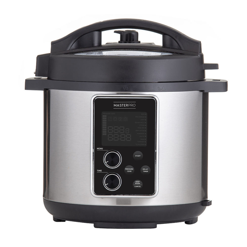 MasterPro 14 in 1 Professional Multi Digital Instant Cooker Stainless Steel - 6L