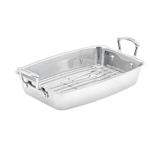 Scanpan Impact 44cm x 26cm Large Roasting Pan With Rack