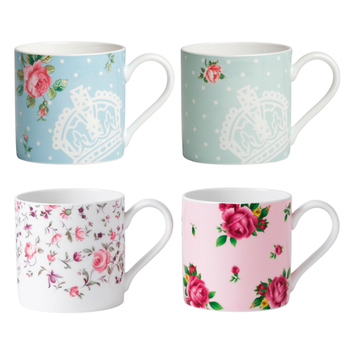 Royal Albert Tea Party Casual Mugs Set of 4