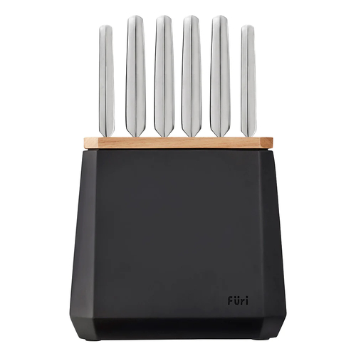 Furi Pro Stone 7pc Knife Block Set Midnight 7 Piece