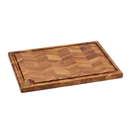 Furi Chevron Cutting Chopping Board Large 46 x 33 x 2.5cm