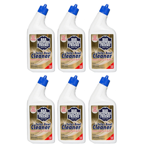 Bar Keepers Friend Clear Toilet Bowl Cleaner 700ml | Set of 6
