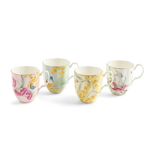 Royal Albert Miranda Kerr Australiana 4 Piece Mug Set 400ml
