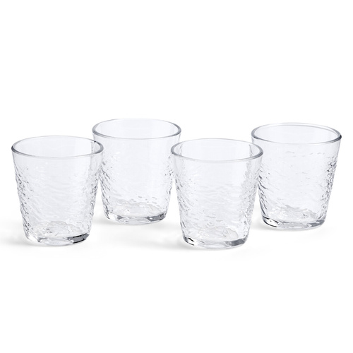 Royal Doulton Pacific 10th Anniversary Tumbler 350ml Set of 4 Clear
