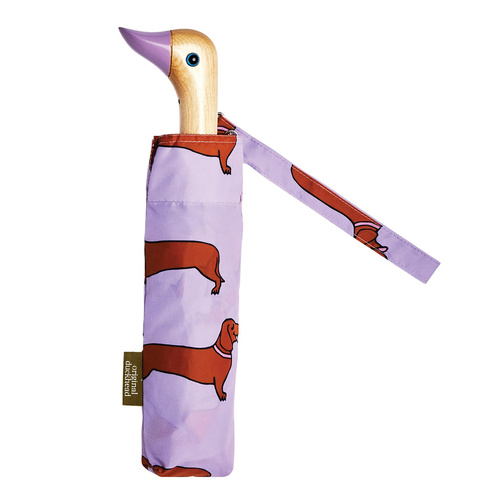 Original Duckhead Duck Umbrella Compact | Coucou Suzette Dachshund | 5 x 7 x 35cm