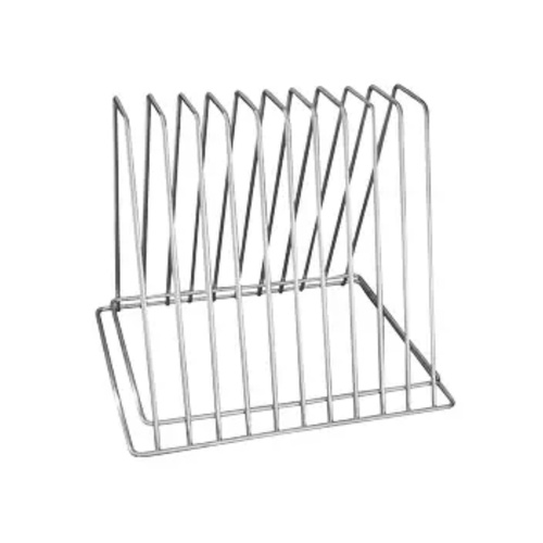 Trenton 10 Slot Chrome Plated Cutting Board Rack