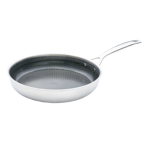 Pyrolux Pyrohex Tri Ply Stainless Steel 28cm Frypan