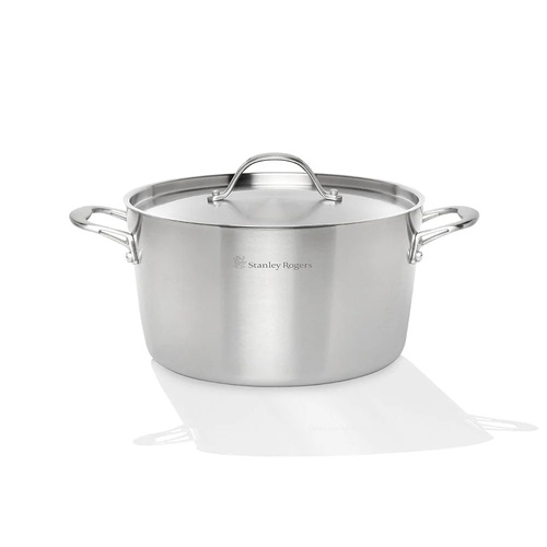 Stanley Rogers Conical TRI-PLY Casserole Pot W/ Lid 24cm / 4.5L