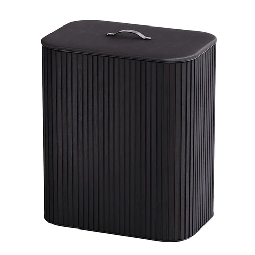 Joseph Joseph Tota Twin Luxe 90L Laundry Separation Basket Black