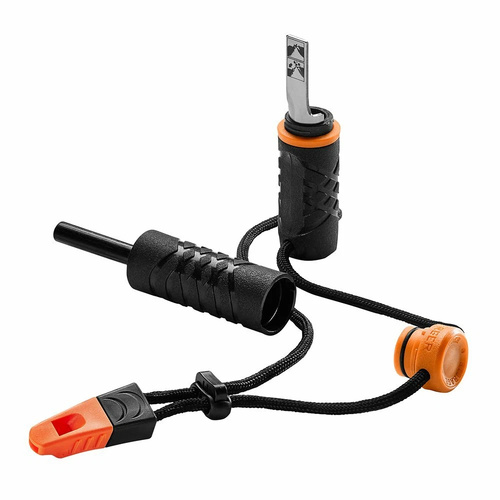 Gerber Compact Fire Starter | Flint Whistle Survival 31-003151