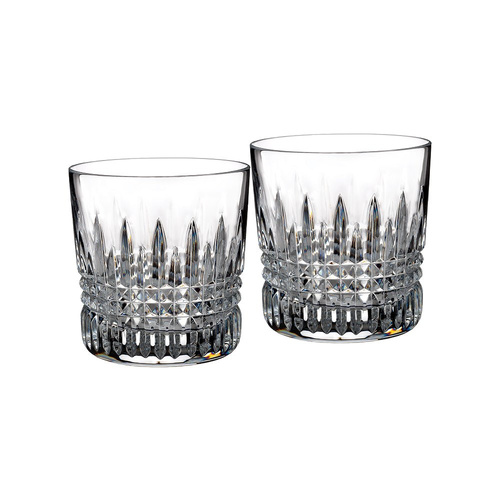 Waterford Crystal Lismore Diamond DOF Tumbler Pair 265ml  Set of 2