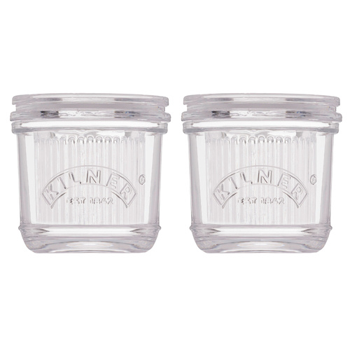 Kilner Glass Butter Crock | 200ml Set of 2