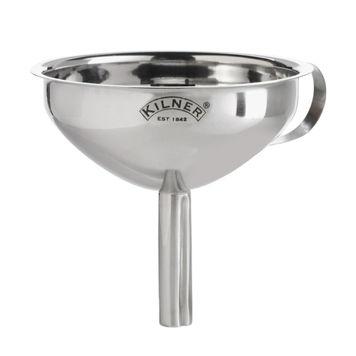 Kilner Stainless Steel Straining Funnel w/ Handle 13cm