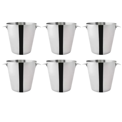 Trenton Wine Bucket 18/8 Stainless Steel Mirror Polished | Set of 6