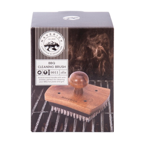 Maverick BBQ Cleaning Brush Natural | 13 x 10 x 9cm