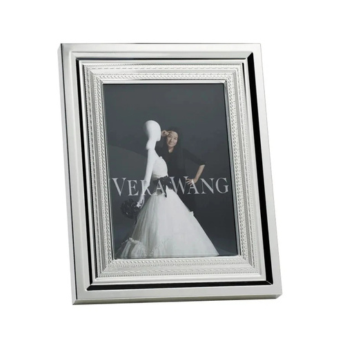 Wedgwood Vera Wang With Love Silver Frame 5"x7"