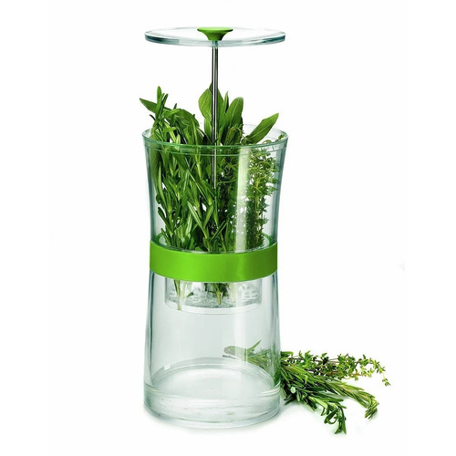 Cuisipro Herb Keeper 24 x 12cm Fresh Herb Storage Container Green