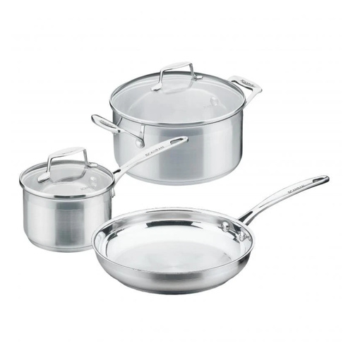 Scanpan Impact 3 Piece Cookware Set | Stainless Steel 3pc
