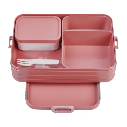 Mepal Take a Break Bento Lunch Box | Large Nordic Pink