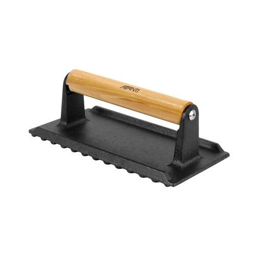 Avanti Cast Iron Rectangular Meat & Bacon Press