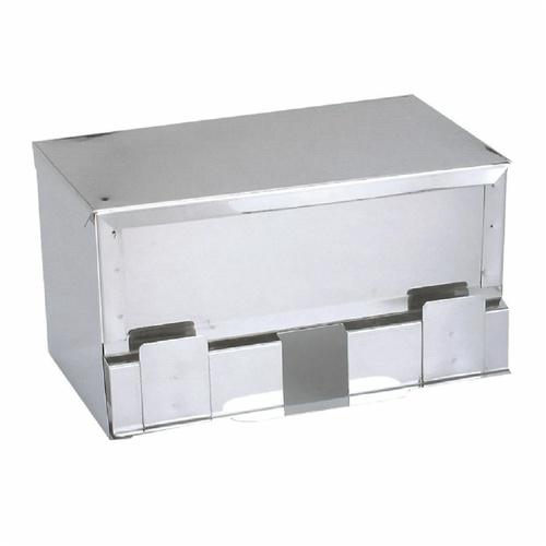 Chef Inox Straw Dispenser 18/8 Stainless Steel 260x150x130mm