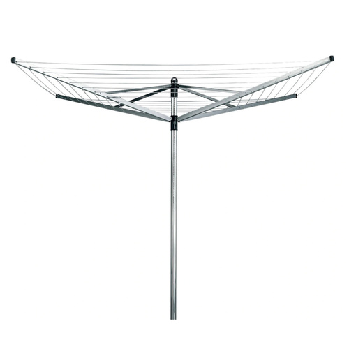 Brabantia Rotary Dryer Lift-O-Matic 4 Arm / 50m Metal Soil Spear