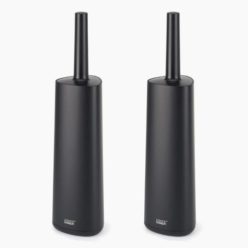 Joseph Joseph Flex 360 Toilet Brush Black Set of 2