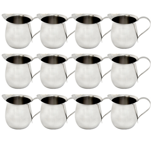 Trenton Bell Shape Stainless Steel Creamer 225ml Set of 12