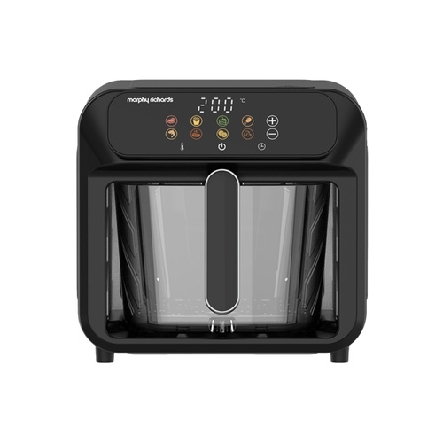 Morphy Richards 5.5L Glass Bowl Air Fryer - Black