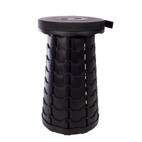Maverick Collapsible Stool Black