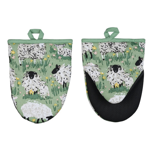 Ulster Weavers Woolly Sheep Microwave Mitts Set of 2