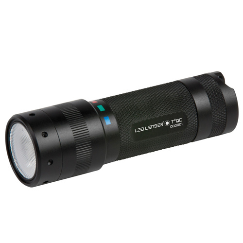 LED LENSER T SQUARE QC TORCH 140 LUMENS 4 COLOUR FLASHLIGHT TACTICAL