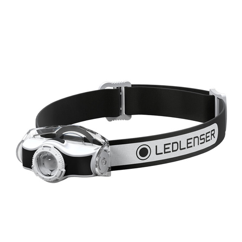 NEW LED LENSER MH3 HEAD TORCH 200 LUMENS HEADLAMP BLACK 