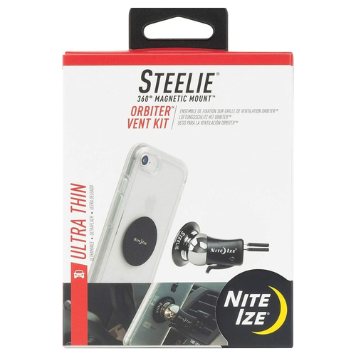 NEW NITE IZE STEELIE ORBITER VENT PHONE MOUNT MAGNETIC KIT