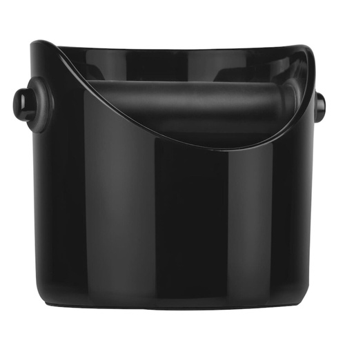 Grindenstein Coffee Knock Box Grinds Tamper Waste Bin | Black