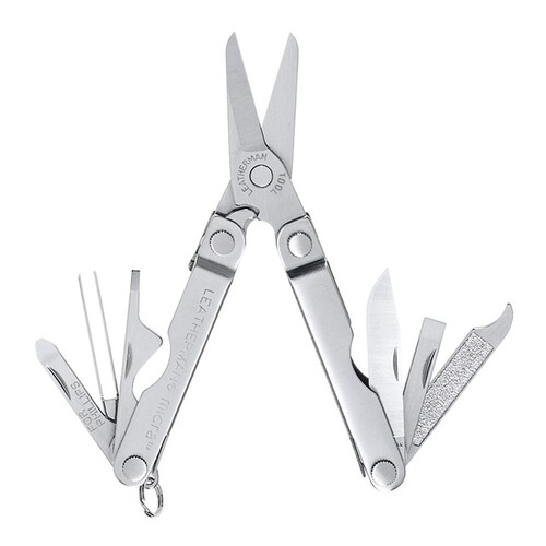 NEW LEATHERMAN MICRA STAINLESS STEEL MULTI TOOL POCKET KNIFE