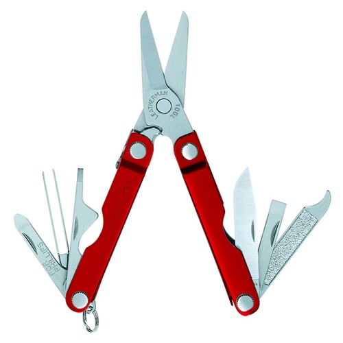 Leatherman Micra 10In1 Multitool Scissors Knife Keychain Stanless | Ass Colours