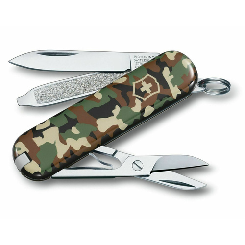 VICTORINOX SWISS ARMY CLASSIC MULTI TOOL KNIFE - CAMO 