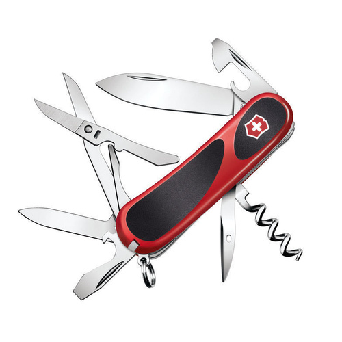 NEW SWISS ARMY KNIFE EVOGRIP 14 - 14 FEATURES VICTORINOX POCKET KNIFE TOOL 38005