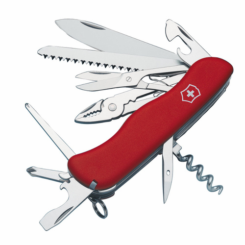 Victorinox Hercules Swiss Army Knife with Lock Blade Red | 18 Functions