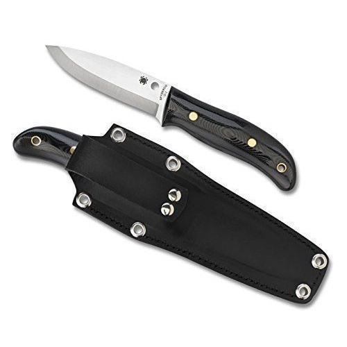 Bushcraft G-10 Black - Plain Blade FB26GP SPYDERCO