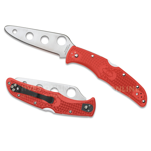NEW SPYDERCO ENDURA 4 TRAINER BLUNT EDGE FOLDING KNIFE C10TR
