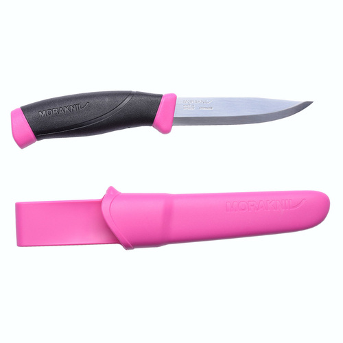 Morakniv Companion Outdoor Sports Knife + Sheath | Magenta YKM12094