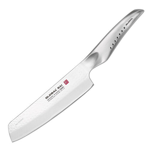 Global Sai Nakiri Vegetable Knife 15cm | SAI-M06