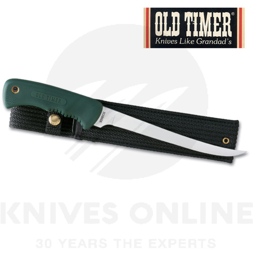NEW OLD TIMER 1470T PRO FISHING FILLET KNIFE + NYLON SHEATH